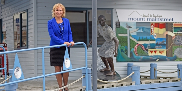 Ingrid Fleming is the new manager for Mount Mainstreet. Photo / George Novak