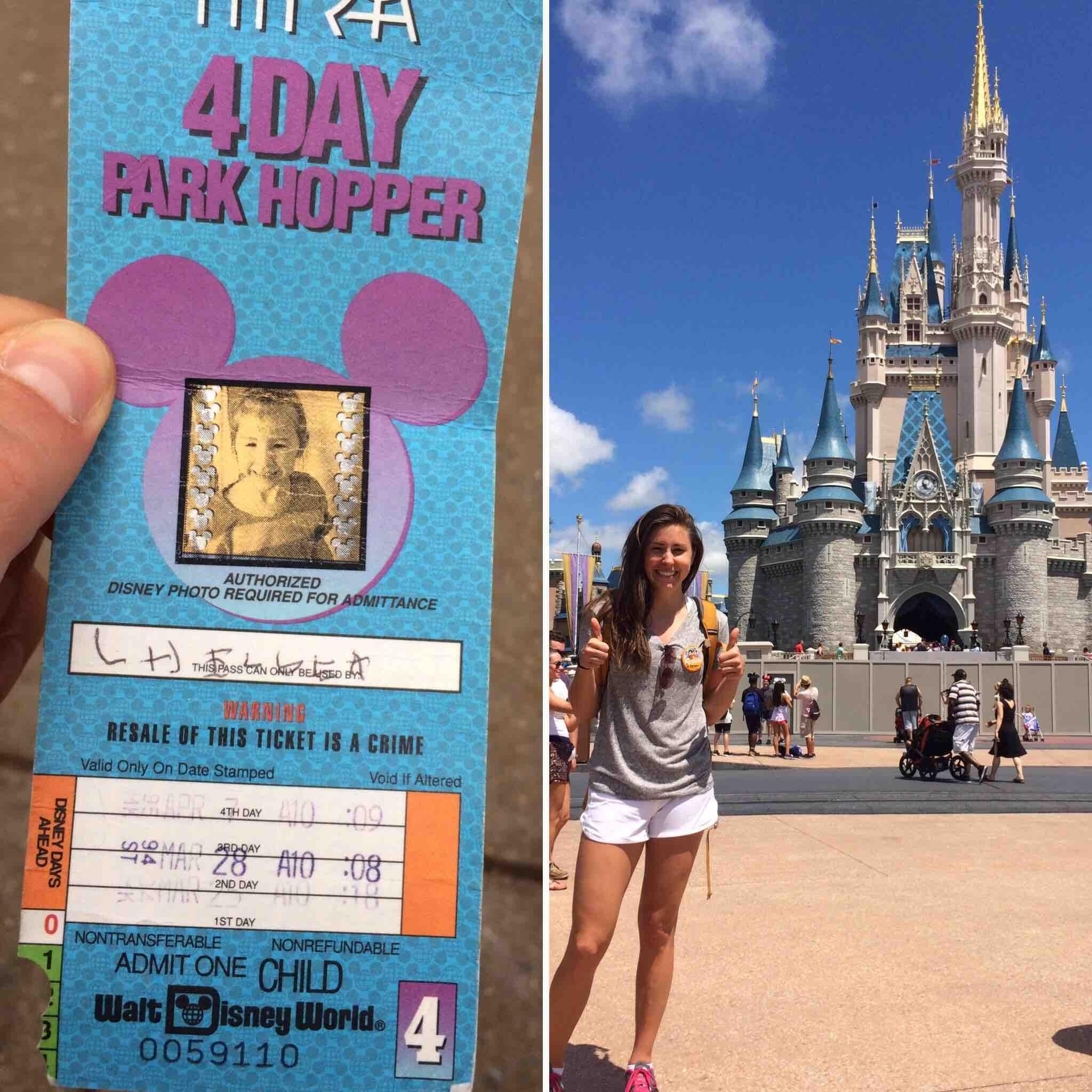 'Kudos to Walt Disney World for great customer service!' Ms Herline wrote on LinkedIn