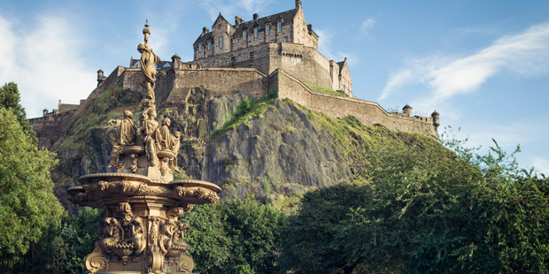 London to Edinburgh by bus is $25.60 and luggage is free. Photo / iStock