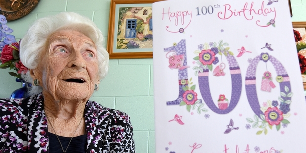BIG DAY: Irene More, at her home in Greerton, will celebrate her 100th birthday tomorrow. PHOTO/GEORGE NOVAK