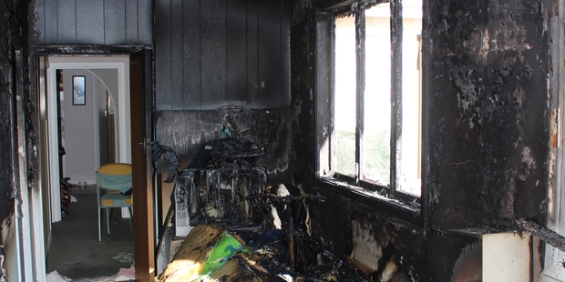 RECALL: A faulty dehumidifier is believed to have caught fire inside this Melville, Hamilton, home earlier this month. Fortunately, the house was equipped with smoke alarms and the mother and her three children escaped unscathed.
