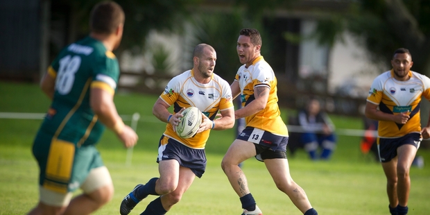 Former NRL player Josh Weeden scored 40 points in the Otumoetai Eels' 80-18 thumping of Turangawaewae.