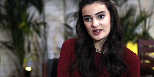 Former Miss Turkey Merve Buyuksarac. Photo / AP
