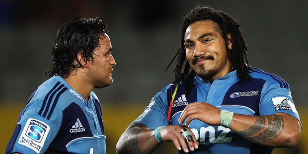Piri Weepu and Ma'a Nonu were less than impressive for the Blues. Photo / Getty