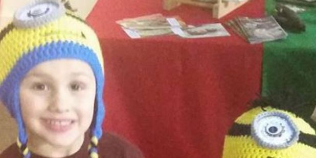 Robbie Richardson hopes to be a police officer when he grows up. Photo / Facebook