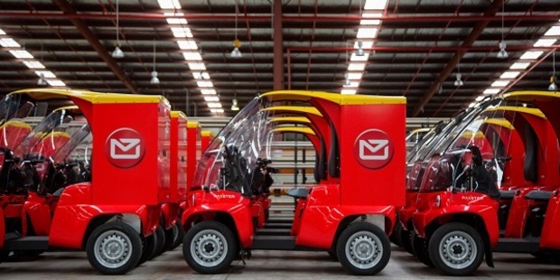 The first 50 cars will deliver the mail on Auckland's North Shore.
