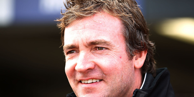 Craig Baird during warm-up prior to race 17 of the V8 Supercar Championship Series. Photo / Getty Images
