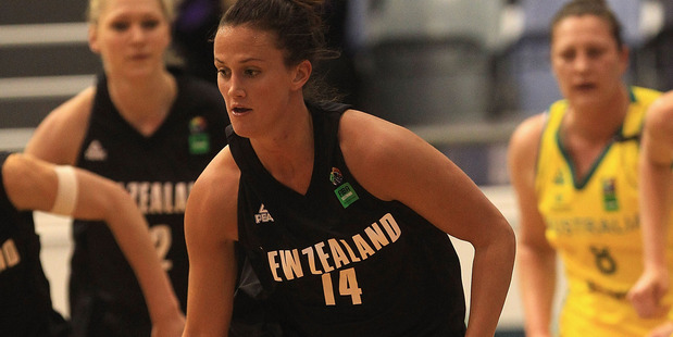 Jillian Harmon in action during a game against Australia. Photo / Getty Images