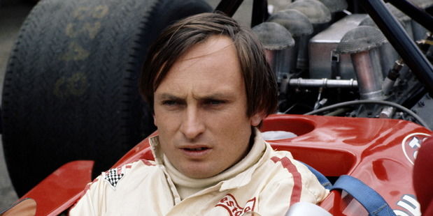 Chris Amon before the start of the British Grand Prix 18th July 1970. Photo / Getty Images