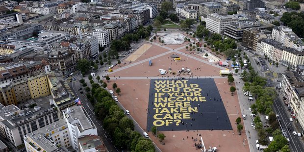 The proposal for a universal basic income, a monthly payout of $3729.15 was rejected by 77 percent of Swiss voters. Photo / Getty