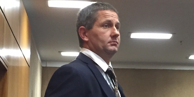 Shaun Murray Robert Innes, 39, was jailed for almost three years today. Photo / Newstalk ZB