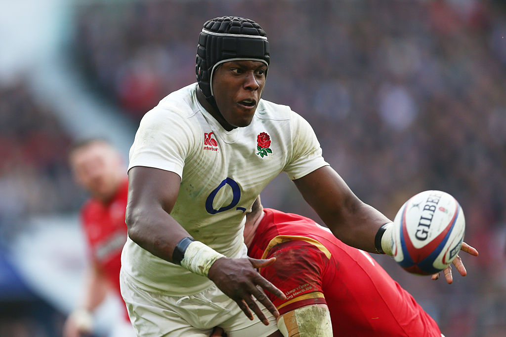 Michael Cheika rates young England lock Maro Itojie. Photo / Getty