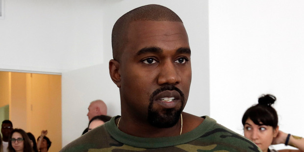 Kanye West just lost nearly $30,000 worth of equipment in one go. Photo / AP