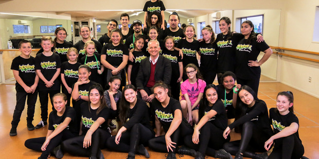 Rezpect Dance Academy with Grant Kerr, Head of Jetstar New Zealand.