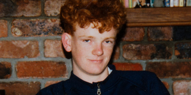 Ashley Peacock as a young man, before he entered the mental health system. Photo / Supplied
