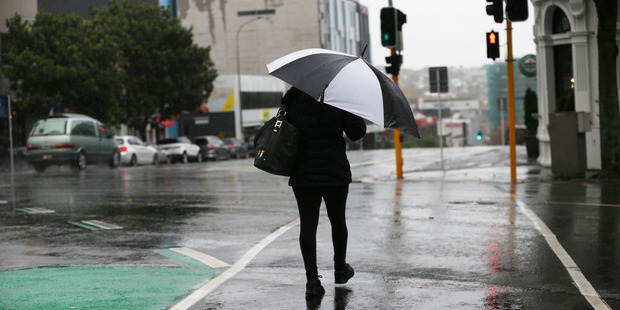 Heavy showers are expected in Auckland later today. Photo / Doug Sherring