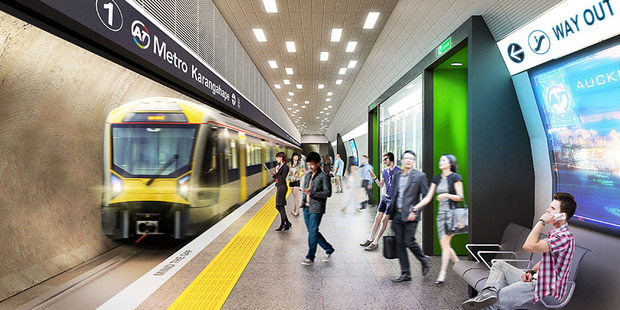 City Rail Link's ground-breaking is at Britomart at 10.30am today.
