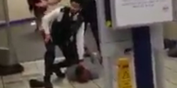 The incident was caught on camera. Photo / Supplied