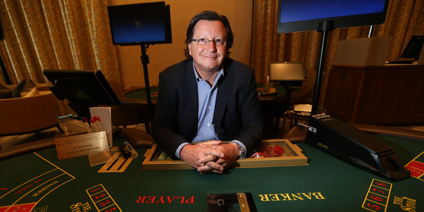 Former SkyCity chief executive Nigel Morrison. Photo / Doug Sherring