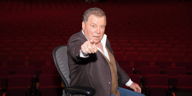 William Shatner. Photo / Supplied