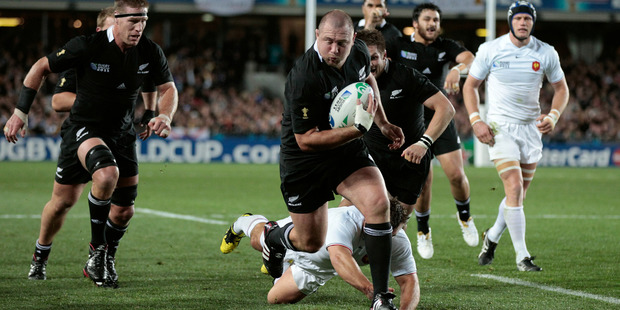 Former All Black Tony Woodcock. Photo / Brett Phibbs