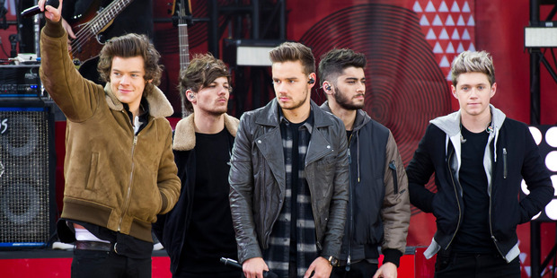 One Direction. Photo / AP