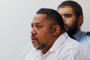 Frank Kokiri Rota at the start of his trial in the Whangarei District Court yesterday. Photo / NZME