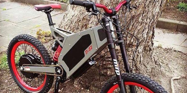 Both bikes are rare and one of a kind designs. Photo: Supplied