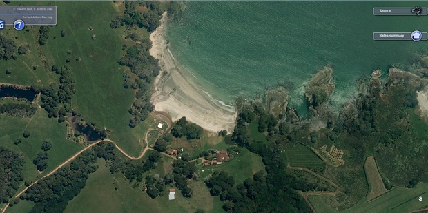 The 300ha property lies on the northern side of Waiheke Island.