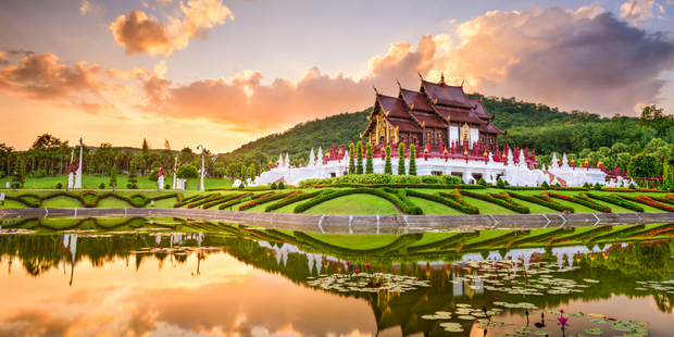 Royal Flora Ratchaphruek Park, Chiang Mai. Photo / iStock