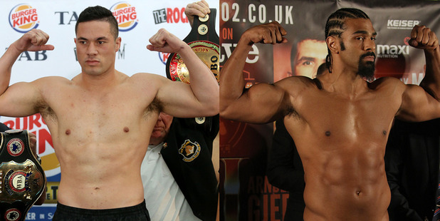 Joseph Parker and David Haye could be set to square off in London. Photo / Getty