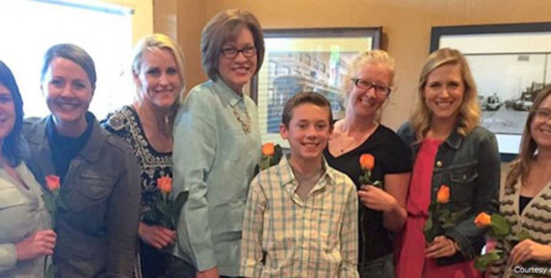 Cody's teachers were blown away by his thoughtful gesture. Photo / ABC News/Ashley Dortch