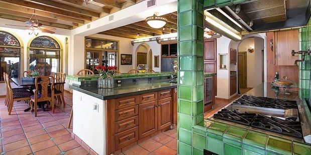 Kitchen area.