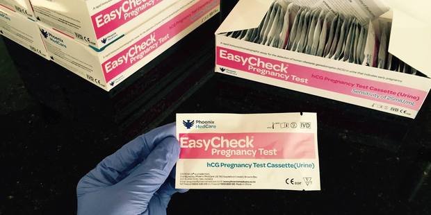 The Health Ministry has received "several" warnings about the EasyCheck Pregnancy Test Cassette.