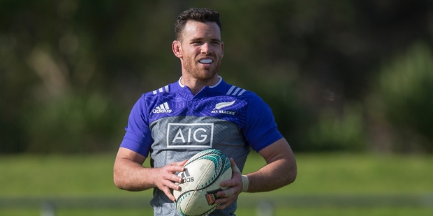 All Black second-five Ryan Crotty was always determined to follow his dream. Photo / Brett Phibbs