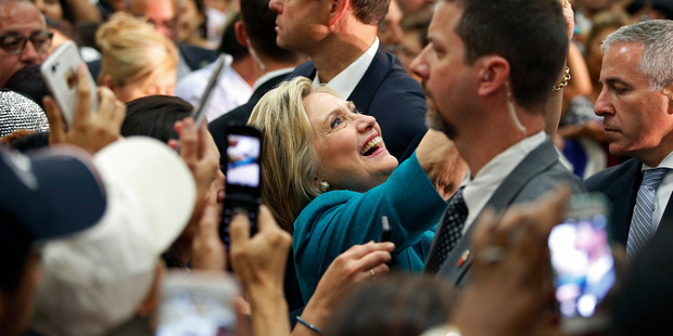 Democratic presidential candidate Hillary Clinton. Photo / AP