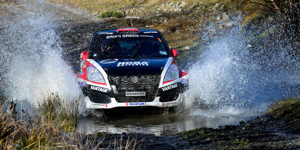 Emma Gilmour competes during the Canterbury Rally 2016. Photo / Geoff Ridder