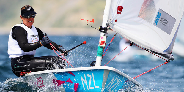 Sara Winther competes in the Laser Radial at the London 2012 Olympic Games. Photo / Getty Images