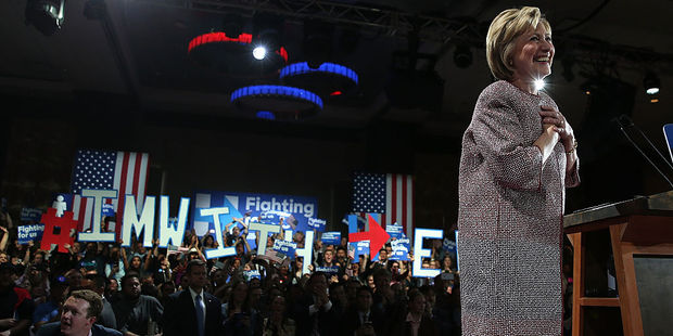 Some supporters have lept to Clinton's defence saying she can wear what she likes without it being a reflection of privilege. Photo / Getty