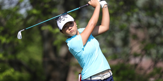 Lydia Ko during the first round of the LPGA Volvik Championship. Photo / Getty Images