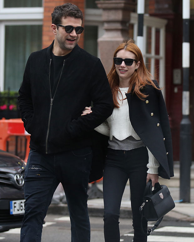 Emma Roberts and her new man Christopher Hines. Photo / Getty Images