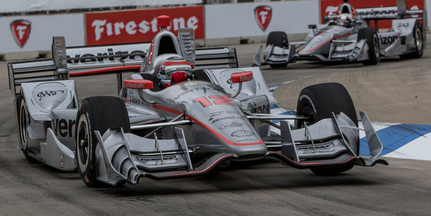 Will Power during the Chevrolet Detroit Belle Isle Grand Prix IndyCar race. Photo / Getty Images