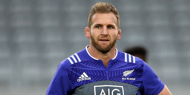 New All Blacks captain Kieran Read training with earlier this week. Photo / Getty Images