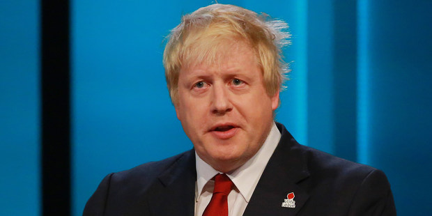 Former Major of London Boris Johnson. Photo / Getty Images