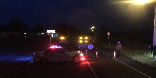 A motorcyclist has died when his north-bound bike crashed into a car heading south. Photo / Supplied