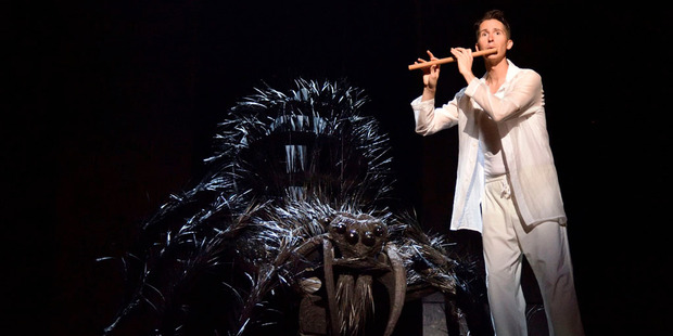 Randall Bills as Tamino.