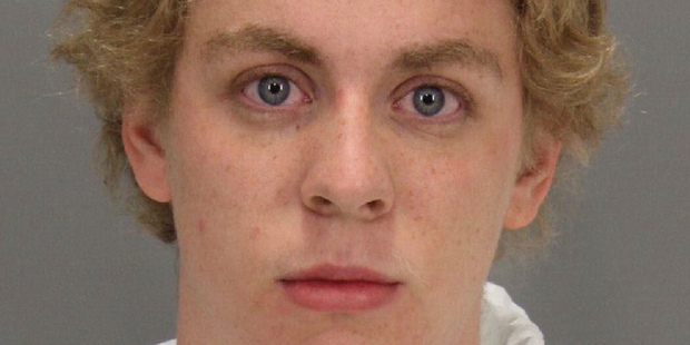 This January 2015 booking photo released by the Santa Clara County Sheriff's Office shows Brock Turner. Photo / AP