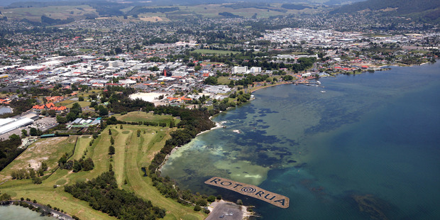 In Rotorua, the median house value has jumped 15 per cent annually but is still affordable at $318,000, according to data from QV. Photo / Ben Fraser