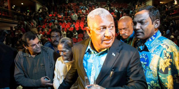 Fiji PM Frank Bainimarama made the transition from military to political leader. Photo / Michael Craig