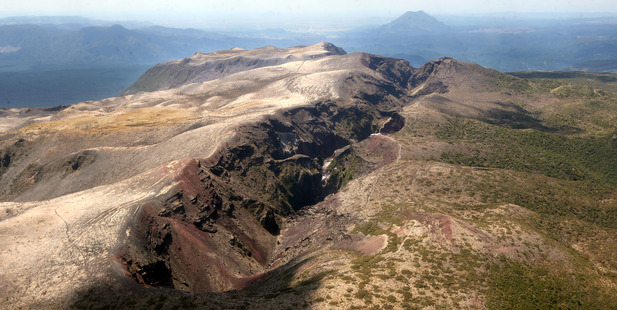 Members of Te Arawa hapu Tuhourangi and Ngati Rangitihi will, weather permitting, make their annual pilgramage to the top of Mt Tarawera today for the 130th anniversary of the eruption. Photo/File